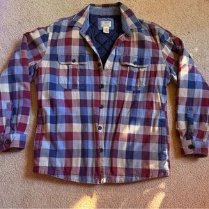 LL Bean Lined Flannel
